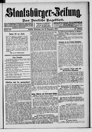 Staatsbürger-Zeitung vom 15.12.1912