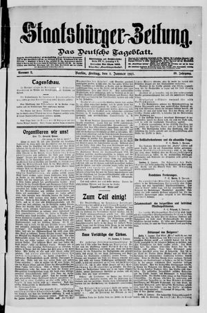 Staatsbürger-Zeitung on Jan 3, 1913