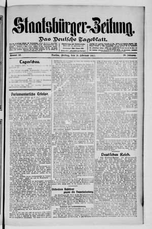 Staatsbürger-Zeitung vom 21.02.1913