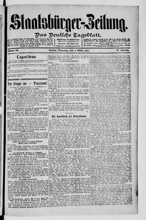 Staatsbürger-Zeitung on Mar 4, 1913