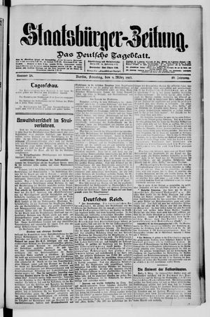 Staatsbürger-Zeitung vom 09.03.1913