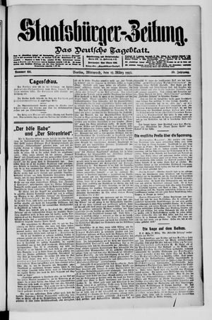 Staatsbürger-Zeitung vom 12.03.1913