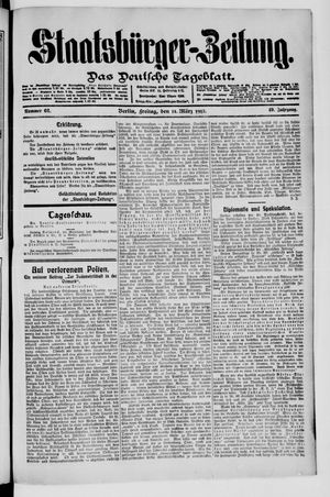 Staatsbürger-Zeitung vom 14.03.1913