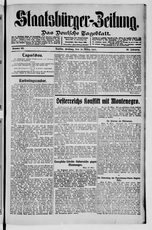 Staatsbürger-Zeitung on Mar 21, 1913