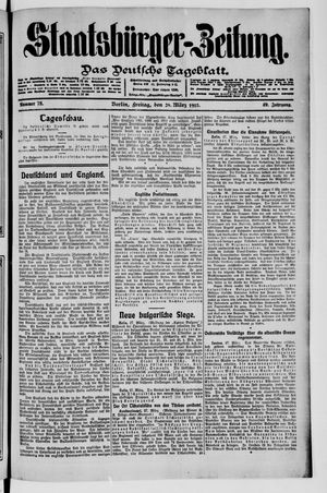 Staatsbürger-Zeitung on Mar 28, 1913