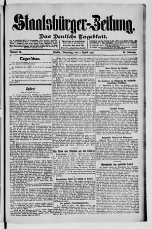 Staatsbürger-Zeitung vom 01.04.1913