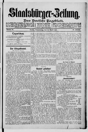 Staatsbürger-Zeitung vom 24.04.1913