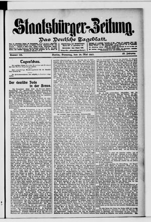 Staatsbürger-Zeitung vom 20.05.1913