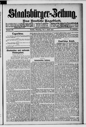 Staatsbürger-Zeitung vom 03.06.1913