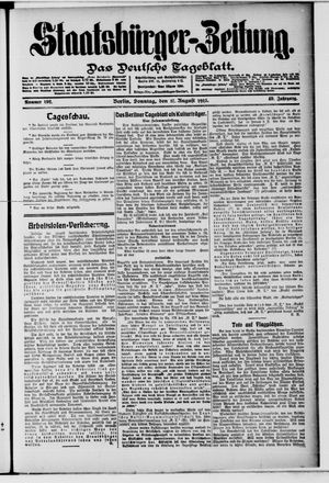 Staatsbürger-Zeitung vom 17.08.1913