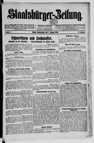Staatsbürger-Zeitung vom 01.01.1914
