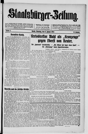 Staatsbürger-Zeitung vom 06.01.1914
