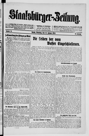 Staatsbürger-Zeitung on Jan 13, 1914