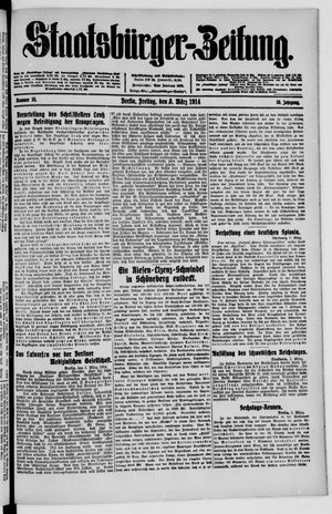 Staatsbürger-Zeitung vom 06.03.1914