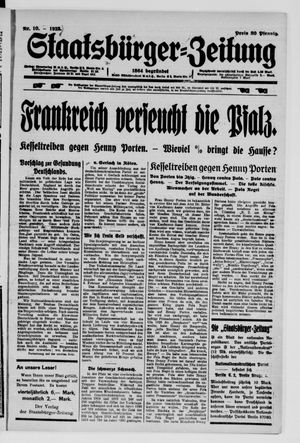 Staatsbürger-Zeitung vom 05.03.1922