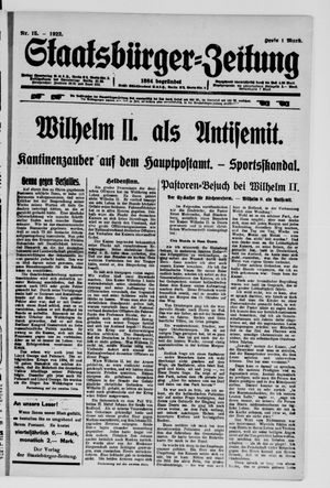 Staatsbürger-Zeitung vom 09.04.1922