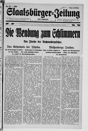 Staatsbürger-Zeitung vom 03.09.1922