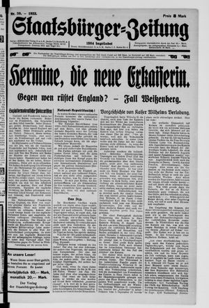 Staatsbürger-Zeitung vom 24.09.1922