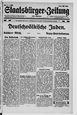 Staatsbürger-Zeitung vom 18.02.1923