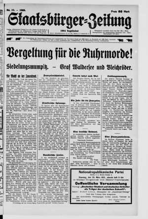 Staatsbürger-Zeitung vom 11.03.1923