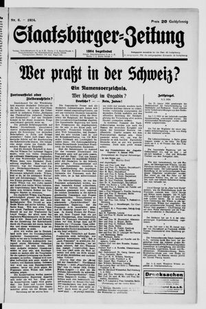 Staatsbürger-Zeitung vom 10.02.1924