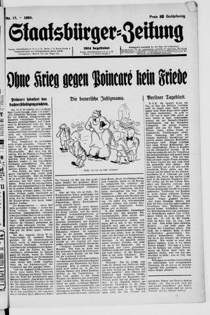 Staatsbürger-Zeitung vom 27.04.1924