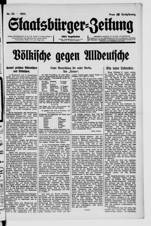 Staatsbürger-Zeitung vom 08.06.1924
