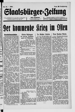 Staatsbürger-Zeitung vom 15.06.1924
