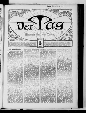 Der Tag vom 15.01.1901