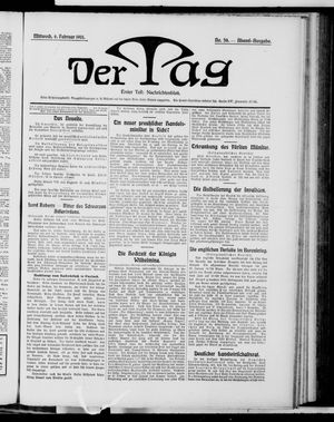 Der Tag vom 06.02.1901