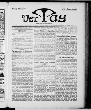 Der Tag on Feb 10, 1901