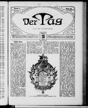 Der Tag vom 13.02.1901