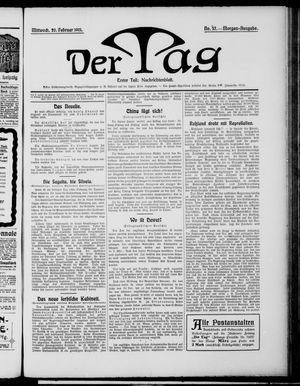 Der Tag vom 20.02.1901