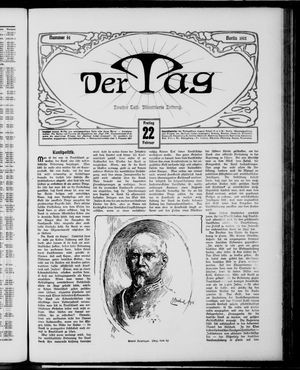 Der Tag vom 22.02.1901