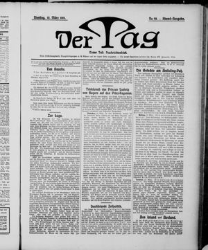 Der Tag vom 12.03.1901