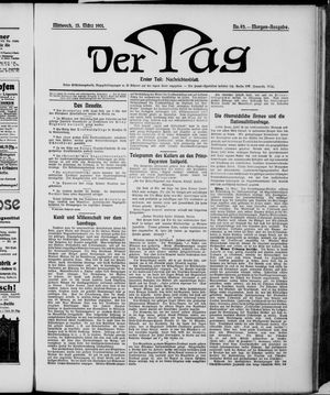 Der Tag vom 13.03.1901
