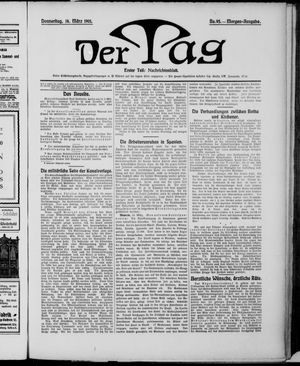 Der Tag vom 14.03.1901