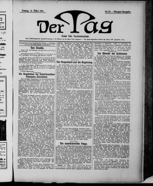 Der Tag vom 15.03.1901