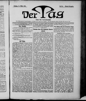 Der Tag vom 15.03.1901