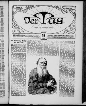 Der Tag vom 16.03.1901