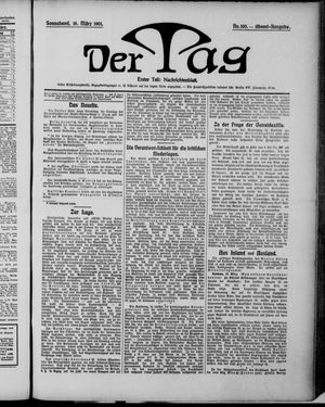 Der Tag vom 16.03.1901
