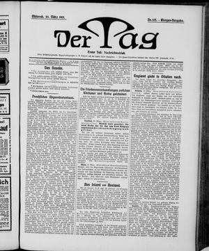 Der Tag vom 20.03.1901