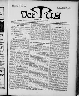 Der Tag vom 21.03.1901