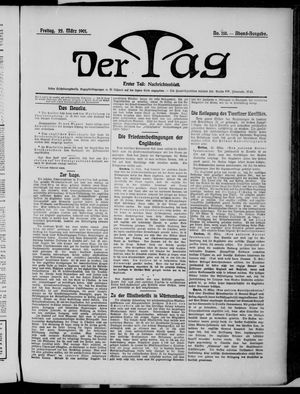 Der Tag vom 22.03.1901
