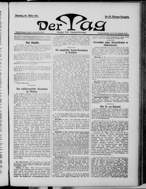 Der Tag vom 26.03.1901