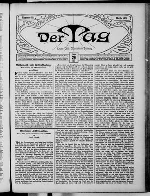 Der Tag vom 29.03.1901