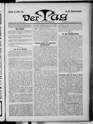 Der Tag vom 29.03.1901