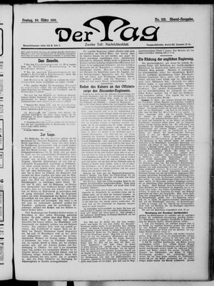 Der Tag vom 29.03.1901