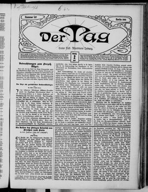 Der Tag vom 02.04.1901