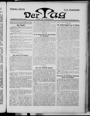 Der Tag on Apr 4, 1901